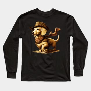 English Cream Dachshund Adventurer Long Sleeve T-Shirt